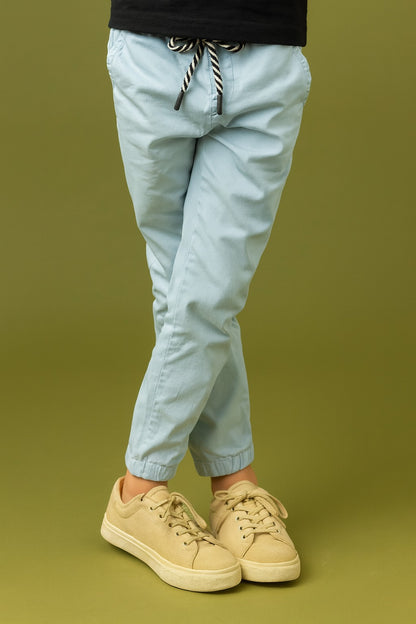 Boys Cotton Solid Tapered Fit Casual Jeans