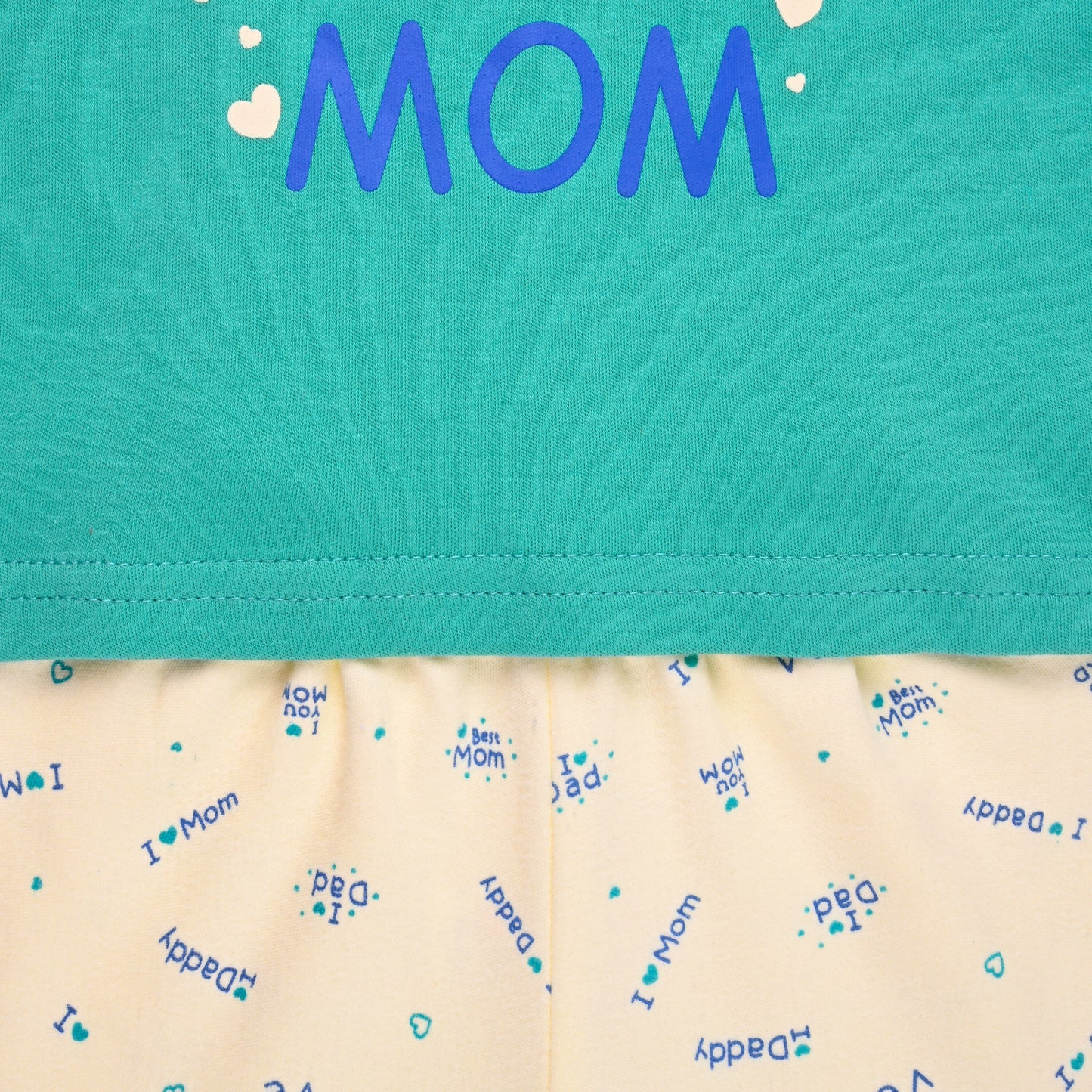 Girls and Boys Printed Top and Bottom Set