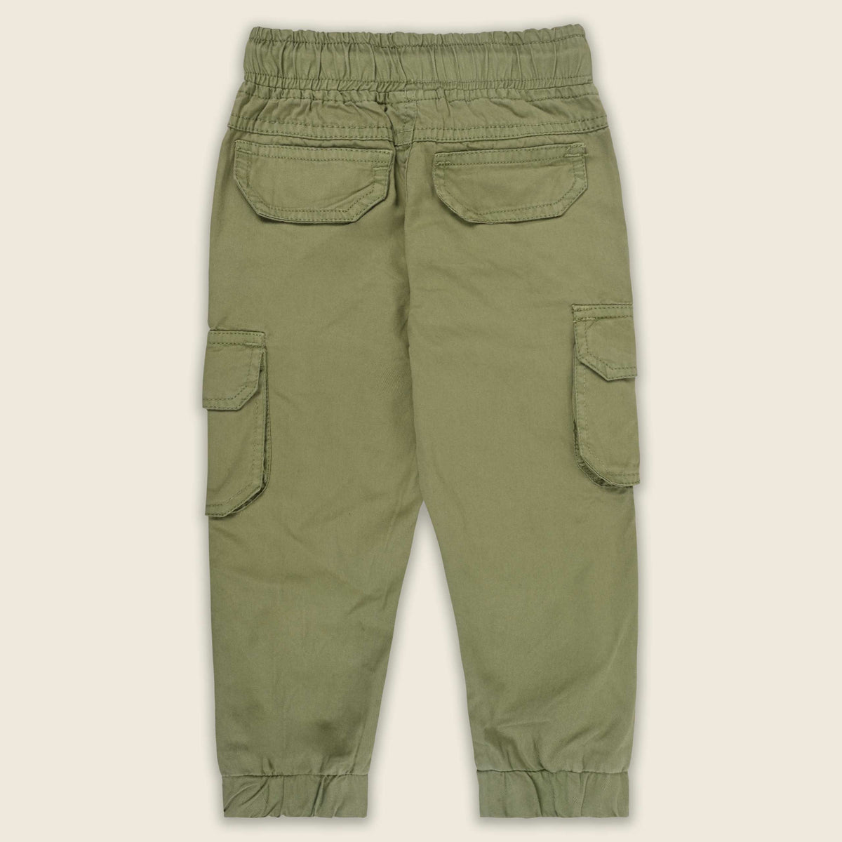 Boys Cotton Denim Cargo Joggers Soft & Stretchable Pants