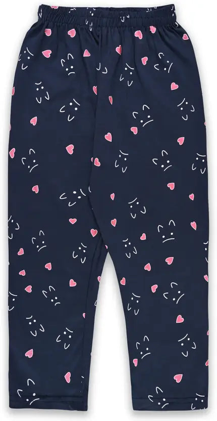 Unisex Cotton Tshirt and Trouser Nightsuit Set