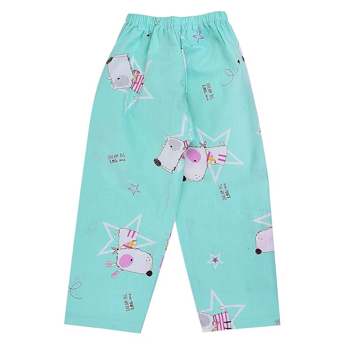 Unisex Printed Top and Bottom Pyjamas Night Dress