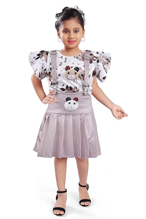 Baby Girls Cotton Dungaree Dress