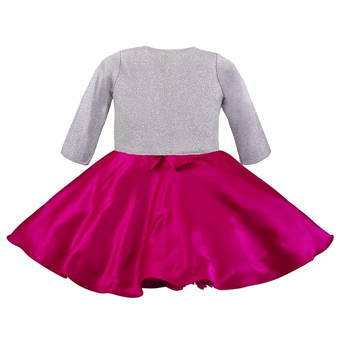 Wish Karo baby girls partywear frocks dress for girls fe3049raniJKTSLVS