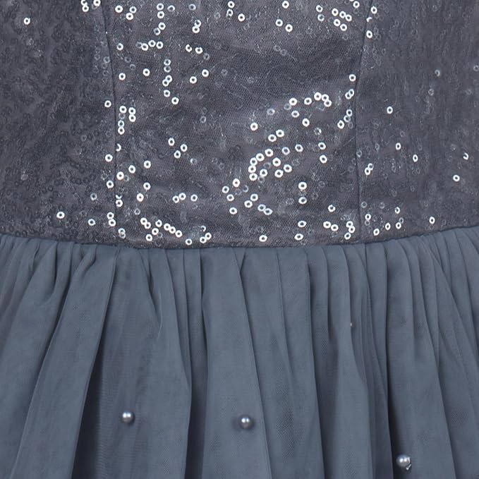 Wish Karo baby girls partywear frocks dress for girls fe3038gryJKTWHTF