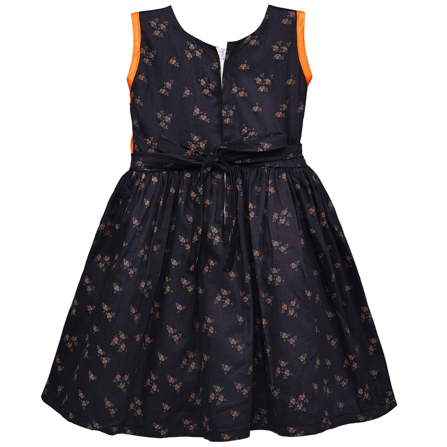 Girls Cotton Floral Summer Dress