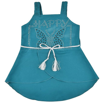 Baby Girls Casual Printed Top and Skirt For Girls