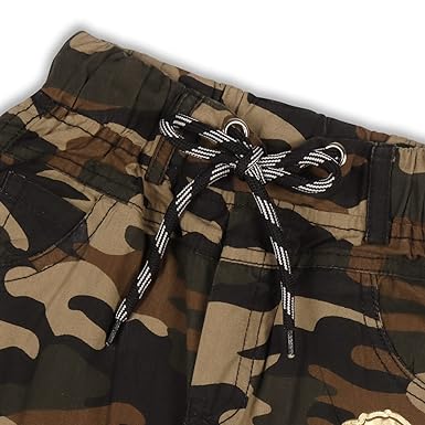 Boys Khaki Regular Fit Jogger Jeans