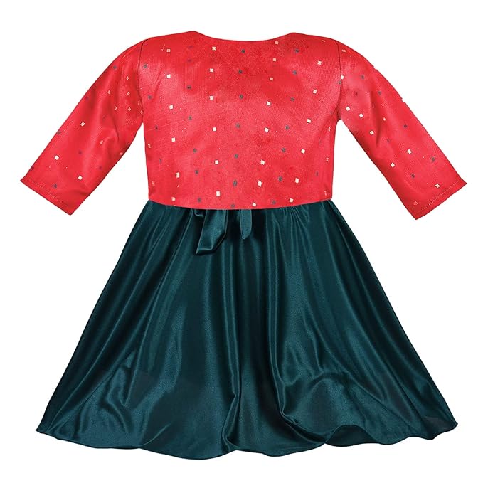 Girls Partywear Frocks Dress With Jacket