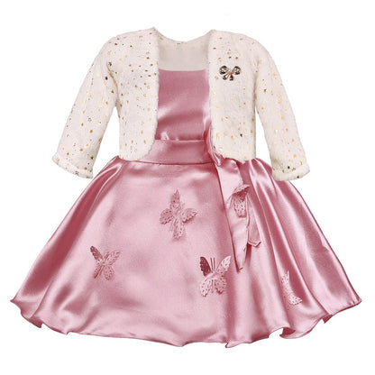 Premium Baby Girls Birthday Dresses Online | Girls Knee-Length Dress