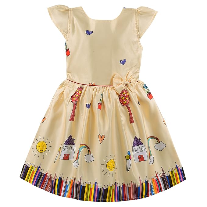 Baby Girls Graphic Print Dress
