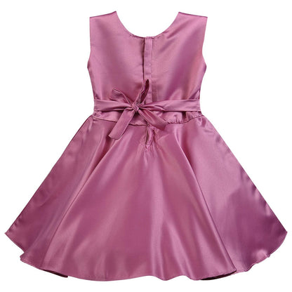 Embellished Bow Detail Party Wear Dress