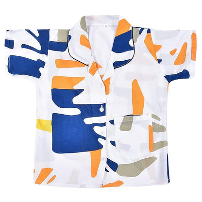 Unisex Printed Top and Bottom Pyjamas Night Dress