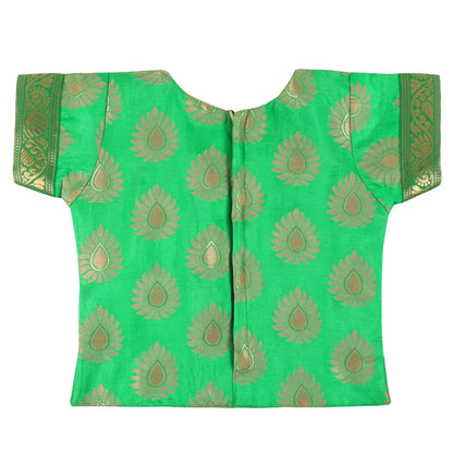Buy Premium Baby Girls Silk Pattu Pavadai Dress Online