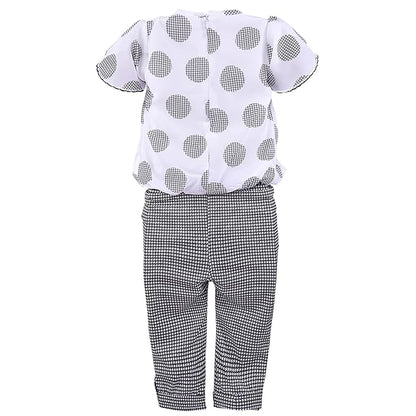 Wish Karo Baby Girls Top and Pant Dress For Girls-(csl328gry)