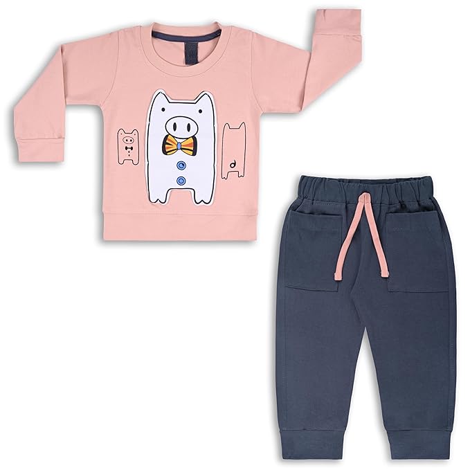 Boys Humour and Comic Patch Work T-Shirt and Trousers