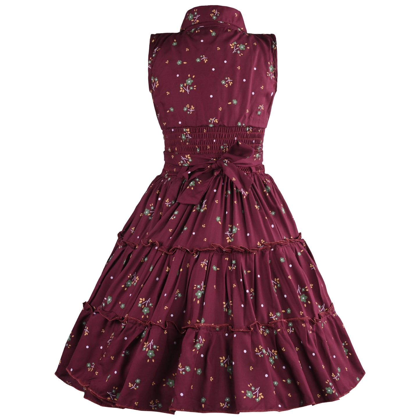 Girls Floral Printed Dress