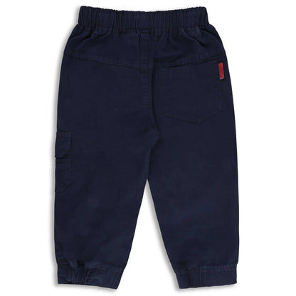 Boys Cargo Cotton Elastic Trouser