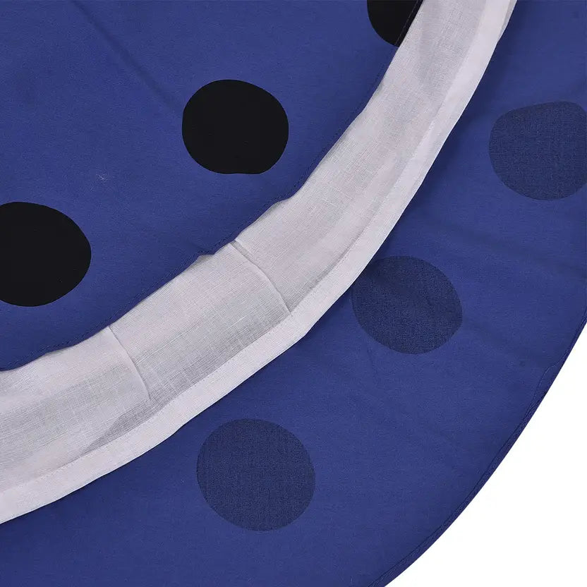 Baby Girls Midi/Knee Length Casual Dress ctn513blu