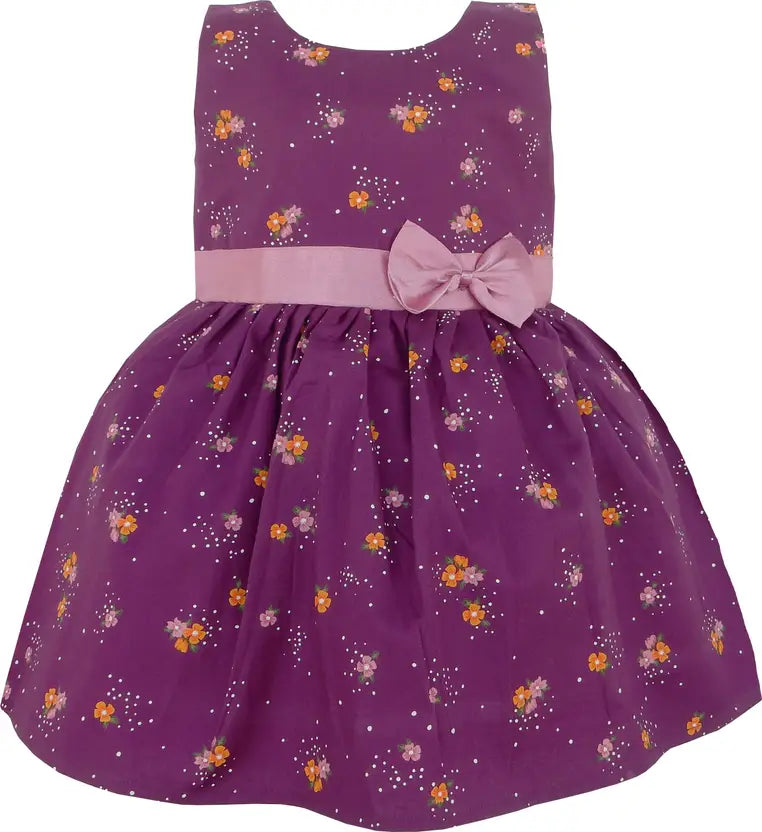 Girls Cotton Printed Summer Casual Dress
