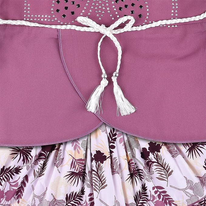 Baby Girls Casual Printed Top and Skirt For Girls