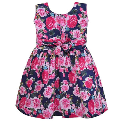 Girls Cotton Printed Summer Casual Dress