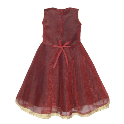 Girls Long Frock LF121mm -  Wish Karo Dresses