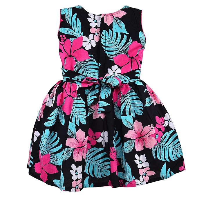 Girls A-line Floral Printed Casual dress