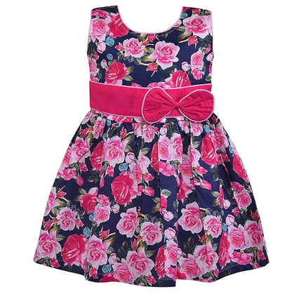 Girls Cotton Printed Summer Casual Dress