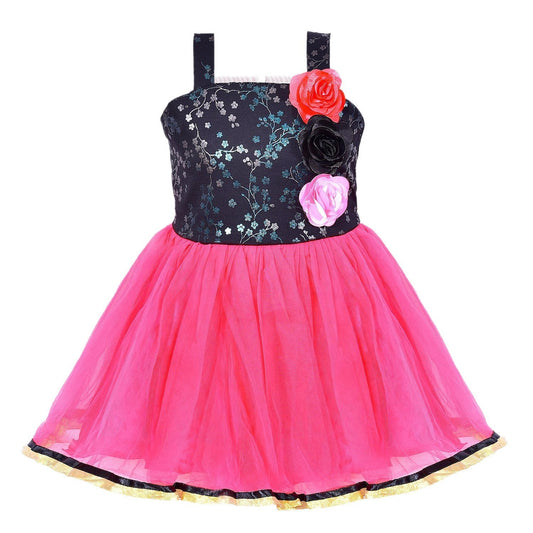 Baby Girls Party Wear Frock Dress fr913 -  Wish Karo Dresses