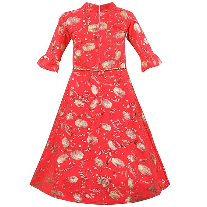 Girls Party Wear Dress - fm03rd