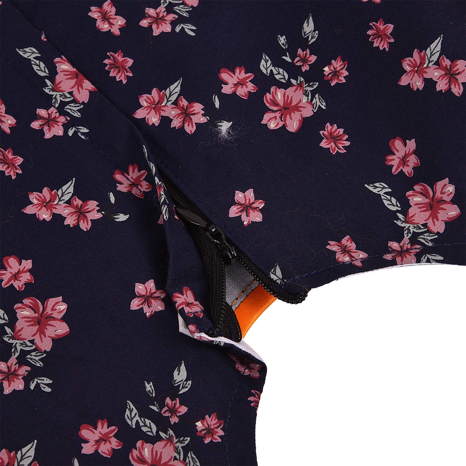 Girls Cotton Floral Summer Dress