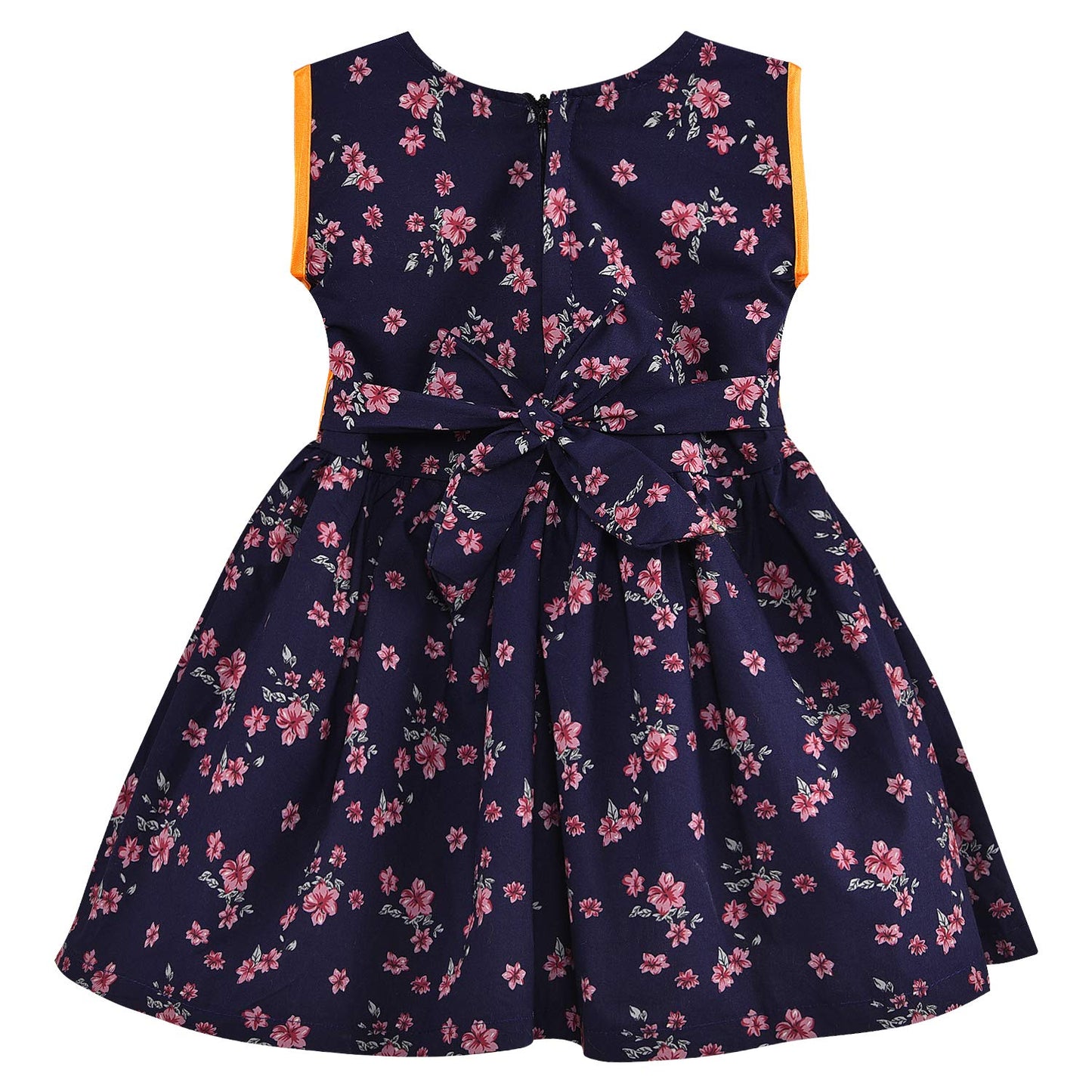 Girls Cotton Floral Summer Dress