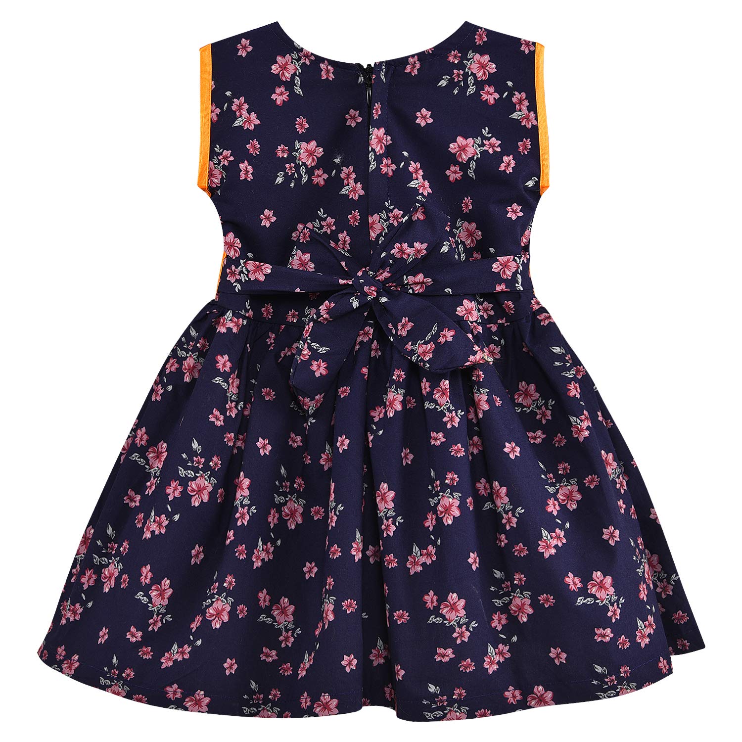 Girls Cotton Floral Summer Dress