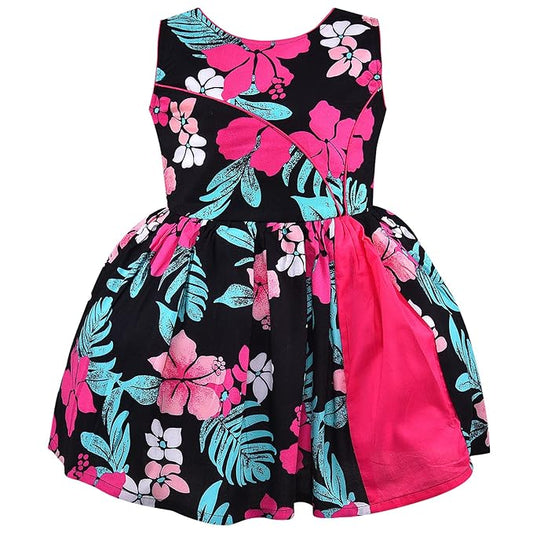 Girls A-line Floral Printed Casual dress
