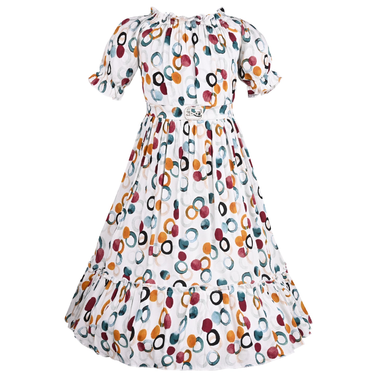 Girls Fit and Flare Dress