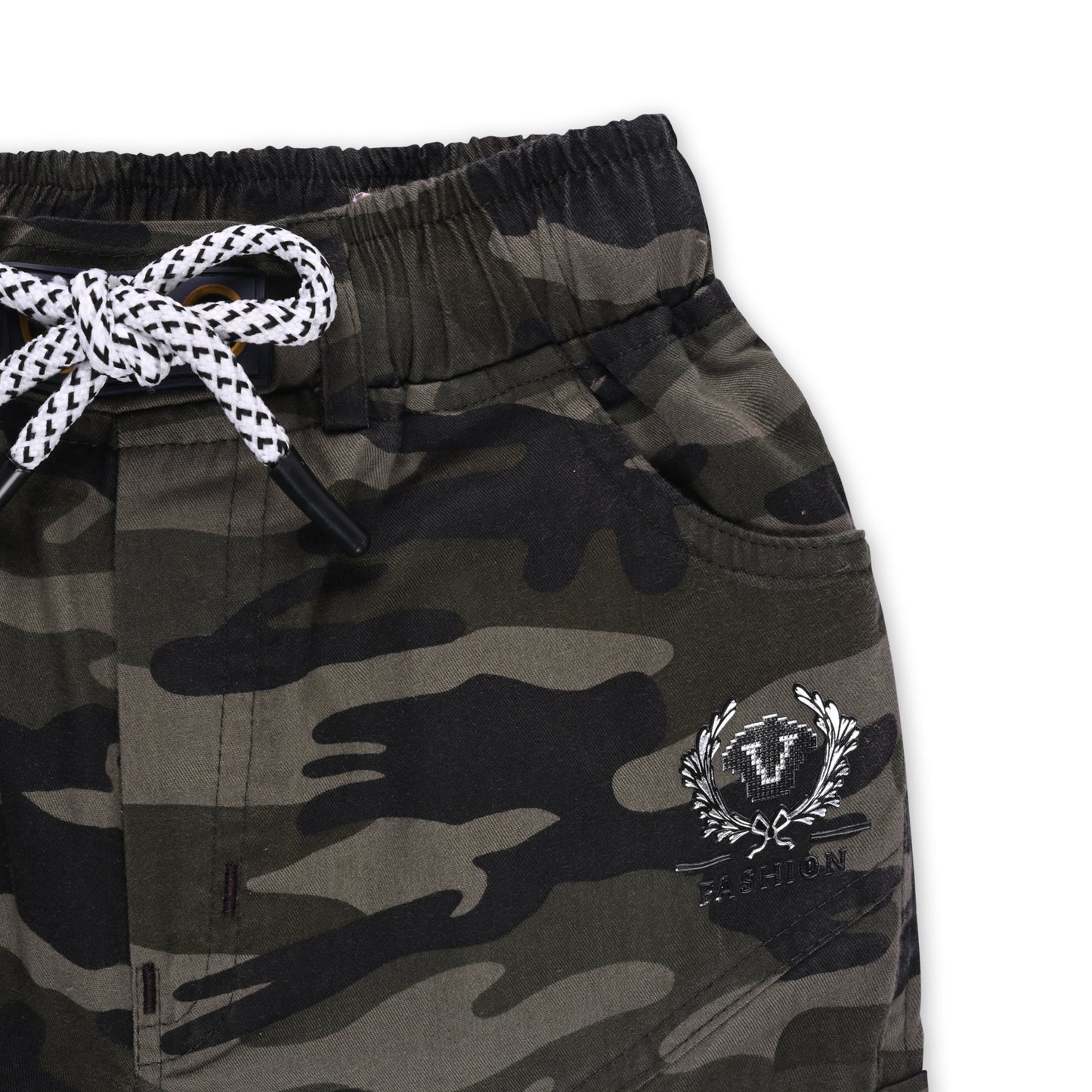 Boys Khaki Regular Fit Jogger Jeans