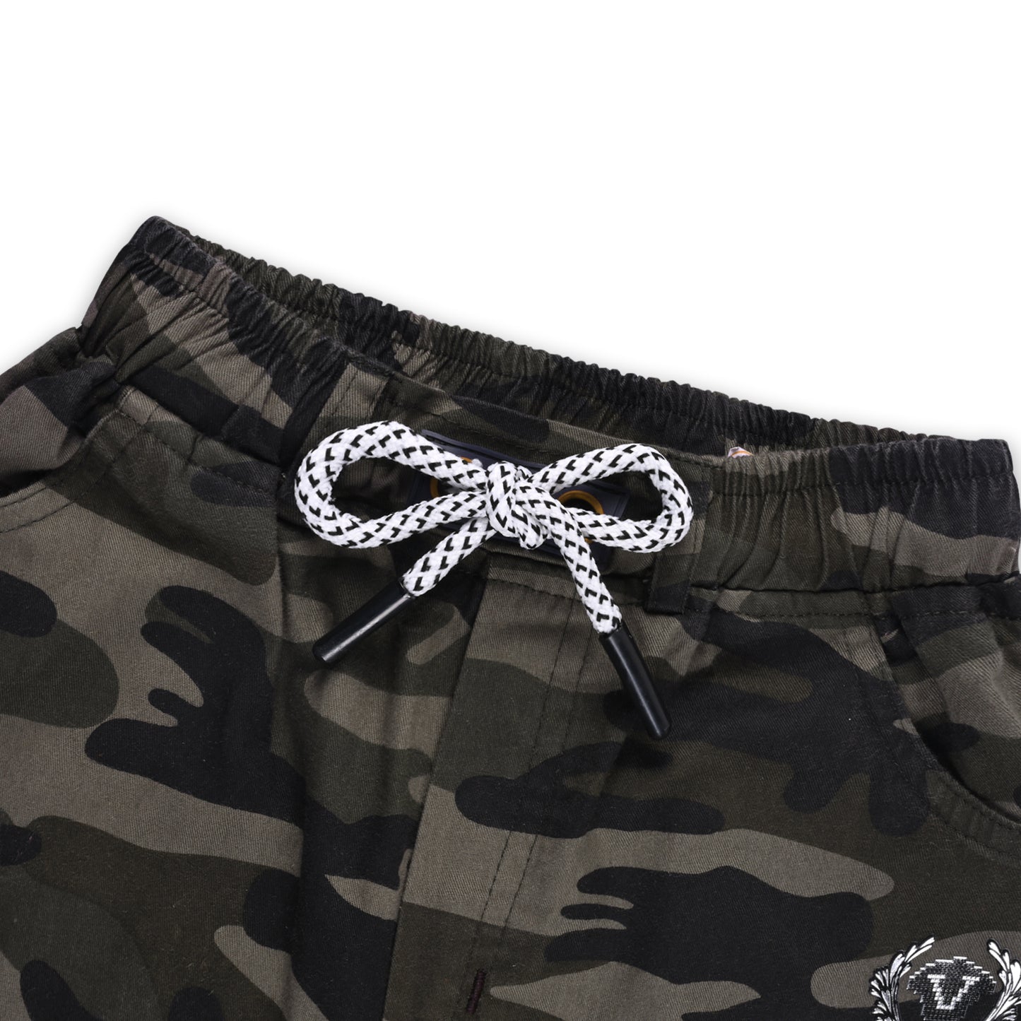 Boys Khaki Regular Fit Jogger Jeans