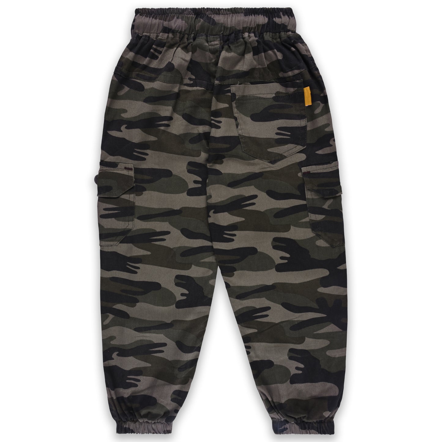 Boys Khaki Regular Fit Jogger Jeans