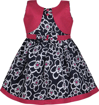 Baby Girls Midi/Knee Length Casual Dress ctn80pnk