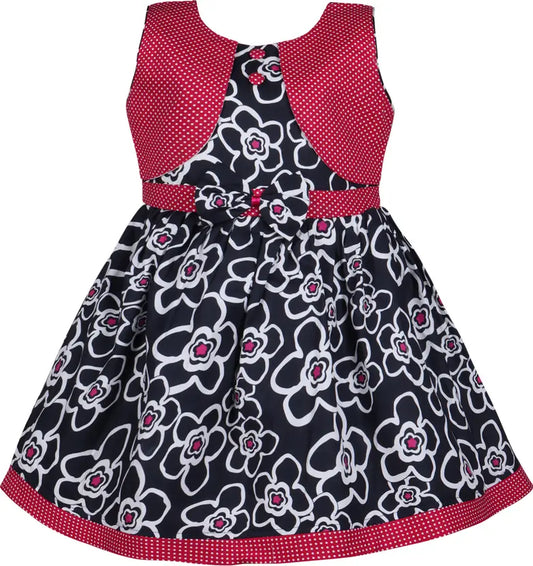 Baby Girls Midi/Knee Length Casual Dress ctn80pnk