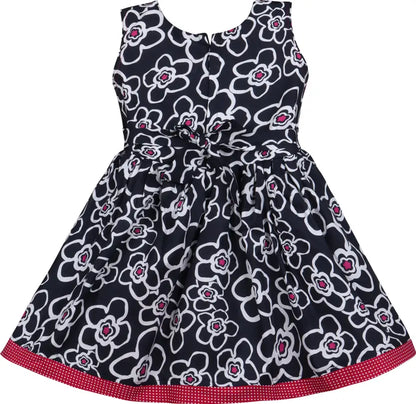 Baby Girls Midi/Knee Length Casual Dress ctn80pnk