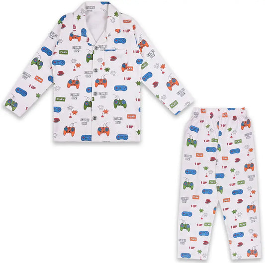 Boys Cartoon Printed Nightsuit Set