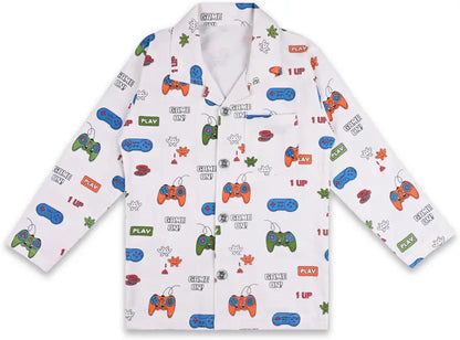 Boys Cartoon Printed Nightsuit Set