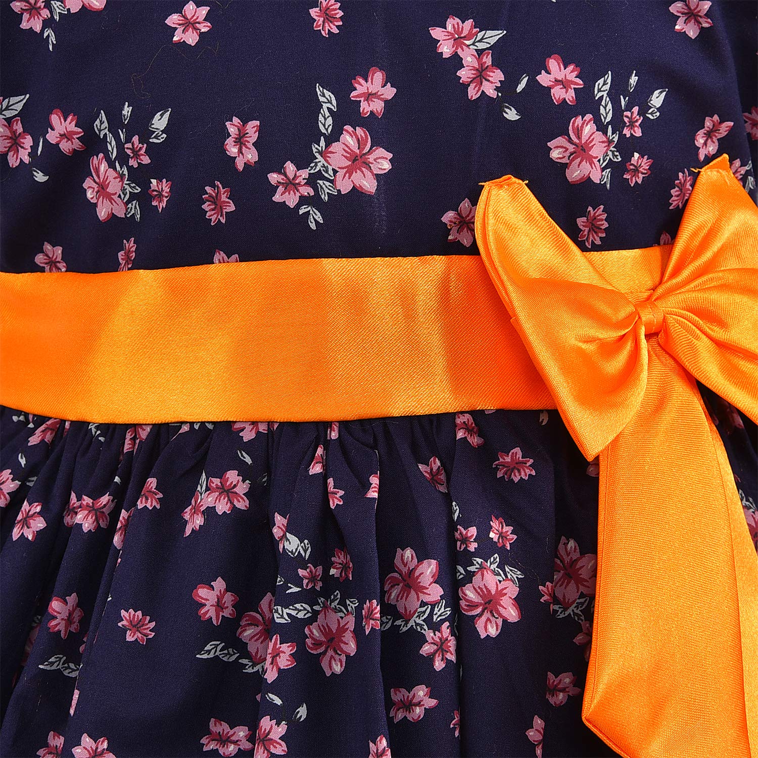 Girls Cotton Floral Summer Dress