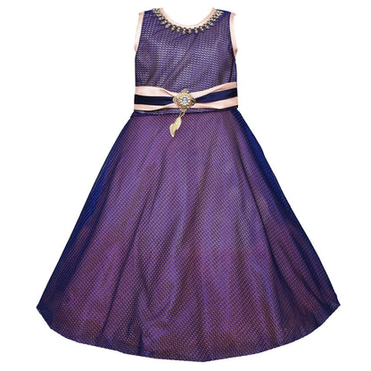 Girls Party Wear Long Dress Gown LF133pch -  Wish Karo Dresses