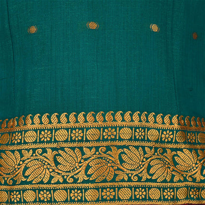 Girl's Traditional Art Silk Stitched Lehenga Choli for Girls-gc204grn