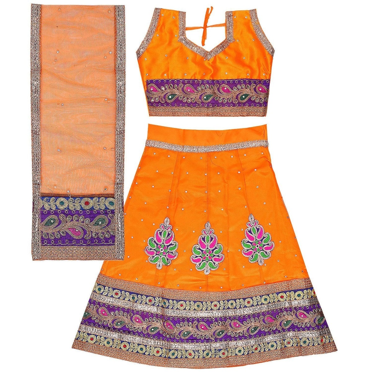 Girl's Leghnga Choli GC 127y -  Wish Karo Dresses