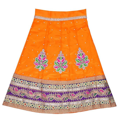 Girls Ethnic Embroidered Lehenga Choli