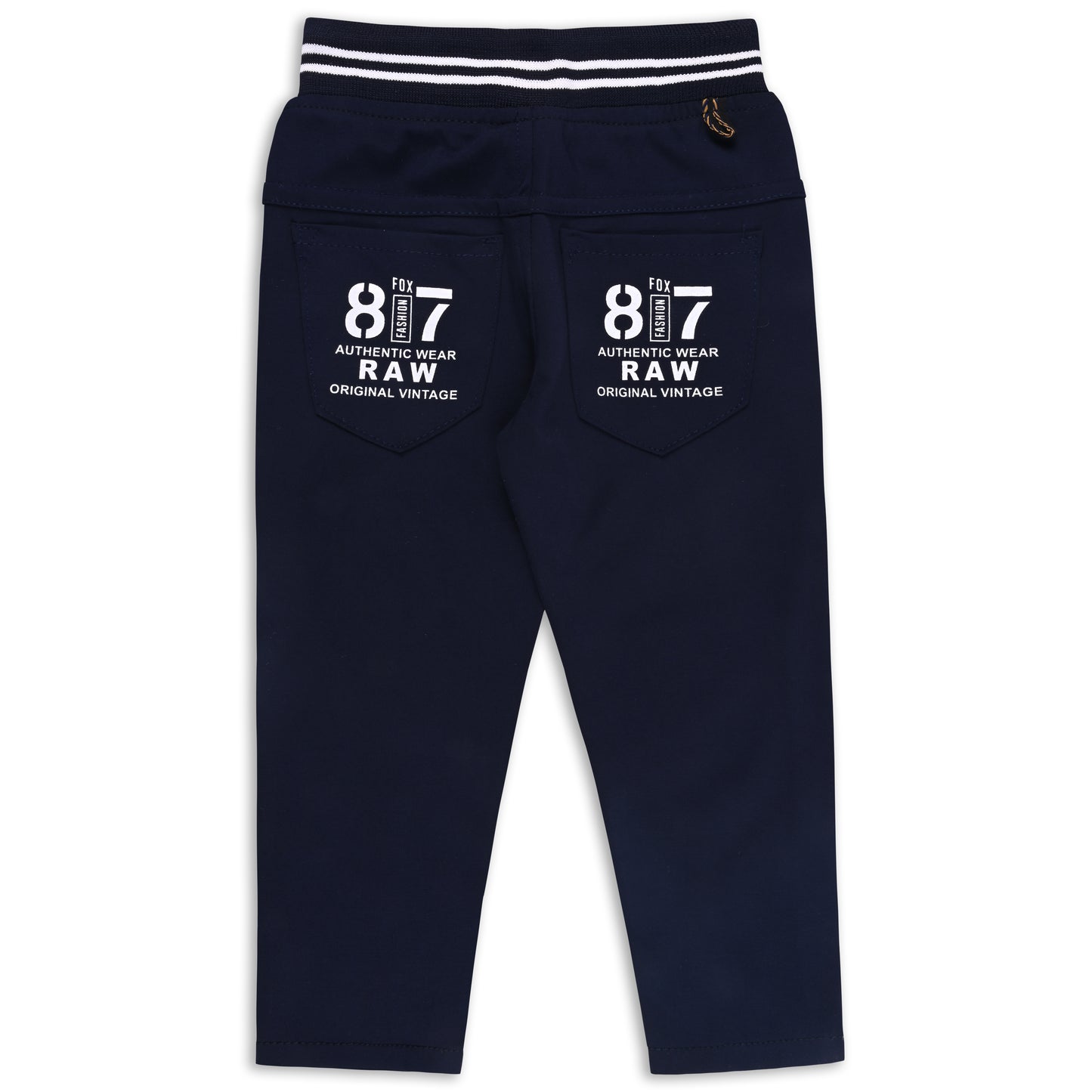 Boys Printed Elastic Casual Trouser