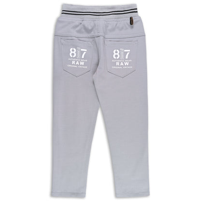 Boys Printed Elastic Casual Trouser